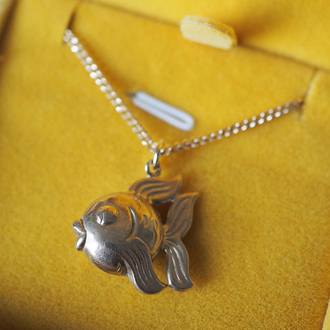 9ct Gold Fish Necklace